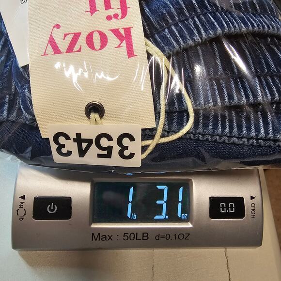 NEW YMI Kozy Fit Knit Denim Jeans Joggers Mid Blue Wash Women's Plus 2X 3544 - Picture 10 of 10